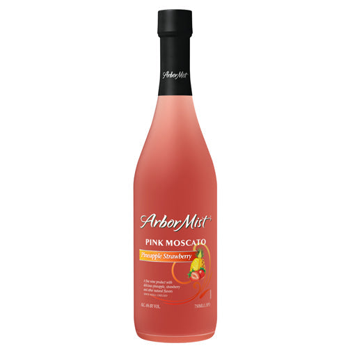Arbor Mist Pineapple Strawberry Pink Moscato - 750ML
