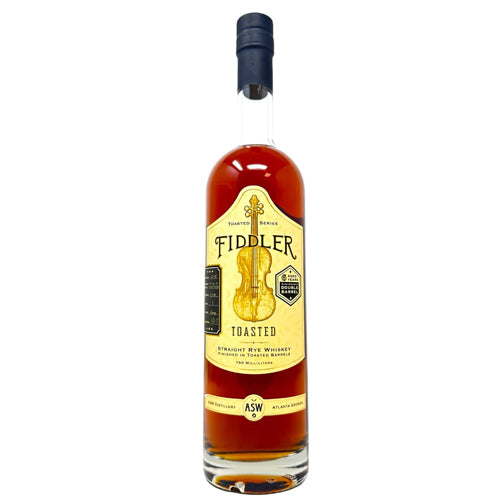 Fiddler Toasted Straight Rye Whiskey -750ml