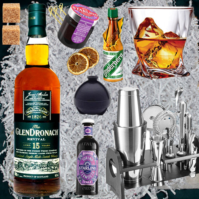Glendronach Revival Aged 15yr Gift Pack