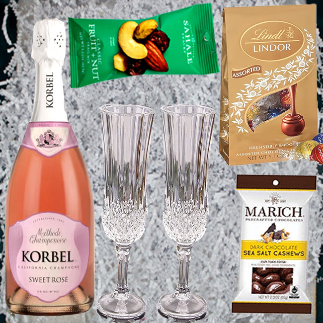 Korbel Sweet Rose Gift Pack