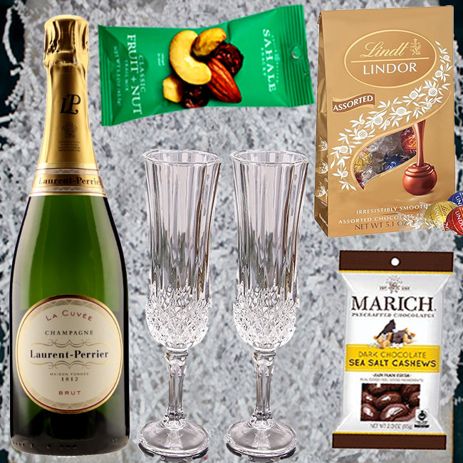 Laurent-Perrier La Cuvee Brut Champagne Gift Pack