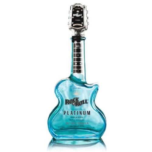 Rock N Roll Platinum Triple Distilled Silver Tequila 750ML
