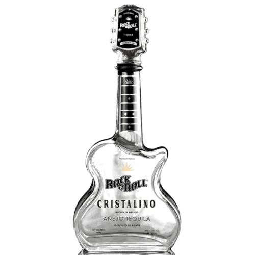 Rock N Roll Cristalino Anejo Tequila - 750ML