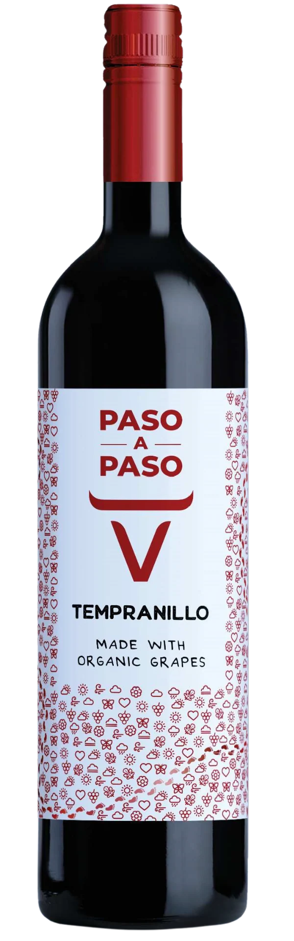 Paso A Paso Organic Tempranillo 2023 - 750ML