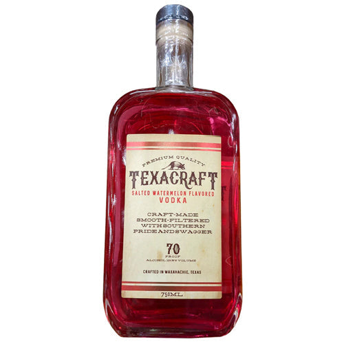Texacraft Salted Watermelon Flavoured Vodka - 750ml