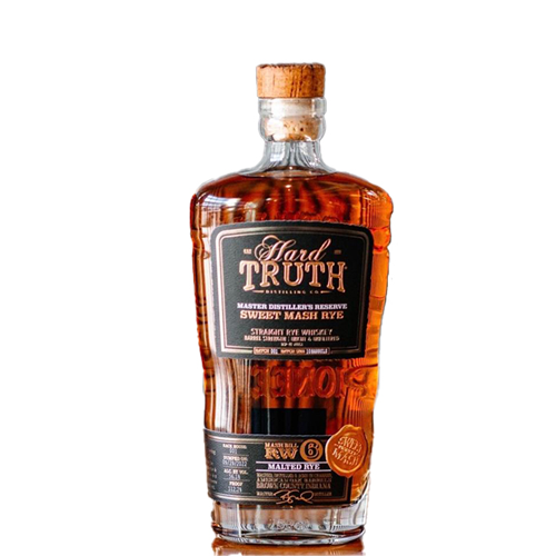 Hard Truth Sweet Mash Rye Whiskey Mash Bill RW6 Malted Rye- 750ML