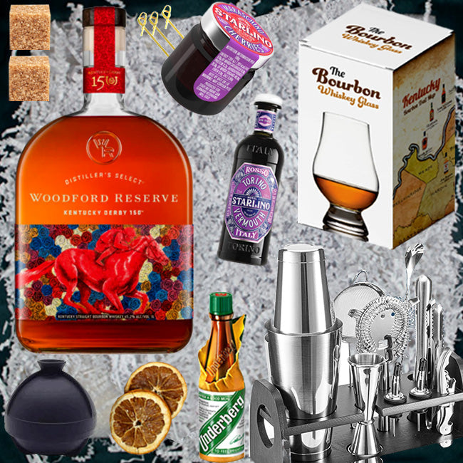 Woodford Reserve 151th Kentucky Derby 2025 Edition 1L Gift Pack