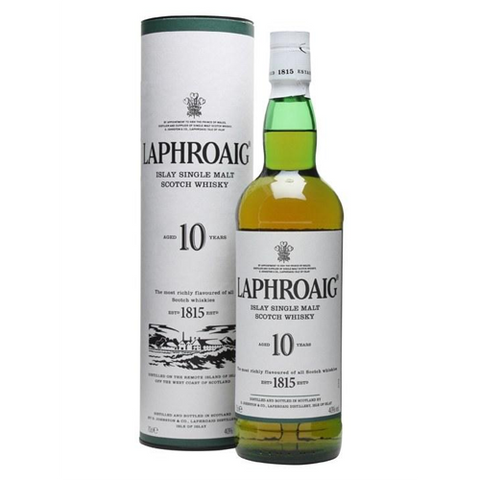 Laphroaig Scotch Single Malt 10 Year - 750ML
