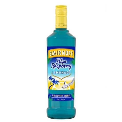 Smirnoff Blue Raspberry Lemonade - 750ML