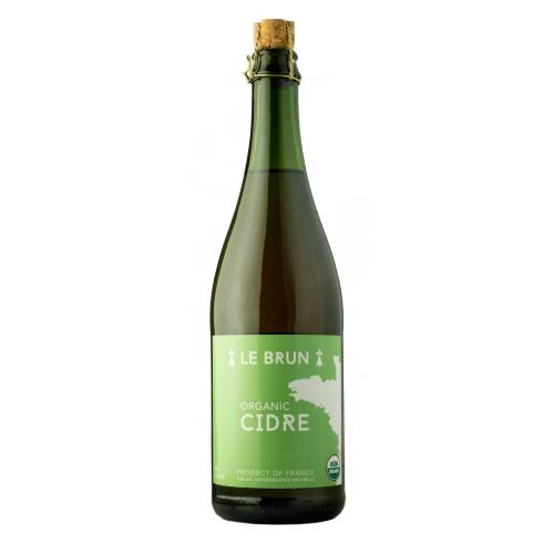 Le Brun de Bretagne Organic Cidre Green Label- 750ML