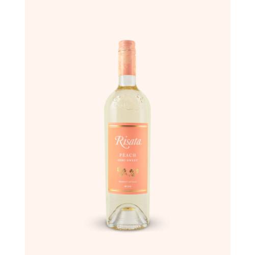 Risata Peach Semi Sweet Moscato-750ML