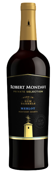 Robert Mondavi Merlot Private Selection Aged In Rum Barrels - 750ML