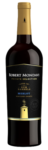 Robert Mondavi Merlot Private Selection Aged In Rum Barrels - 750ML
