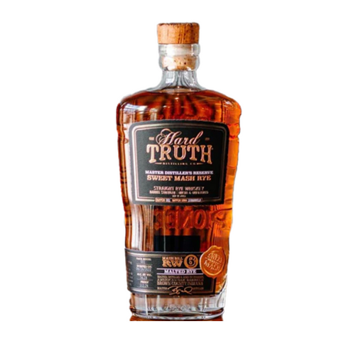 Hard Truth Sweet Mash Rye Whiskey Mash Bill RW6 Malted Rye- 750ML