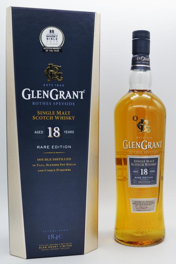 Glen grant Scotch Small Malt 18 Year 80 Proof - 750ML