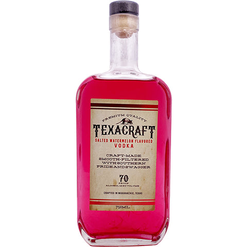 Texacraft Salted Watermelon Flavoured  Vodka - 750ml