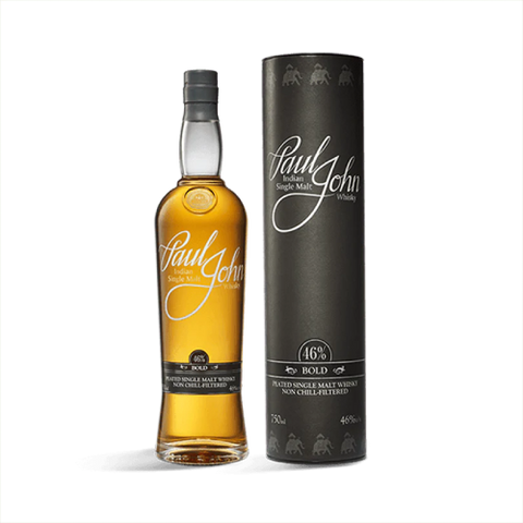 Paul John 'Bold' Indian Single Malt Whisky 46% - 750ML