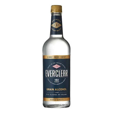 Everclear 151 Prop Grain Alcol - 750ml