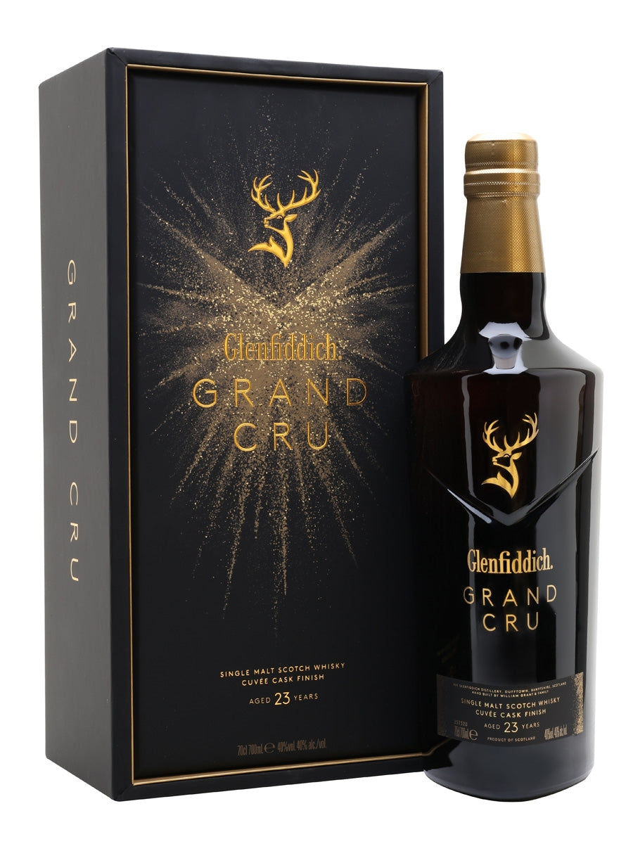 Glenfiddich 23 Year Old Grand Cru Single Malt Scotch Whisky Cuvee Cask Finish - 750ML