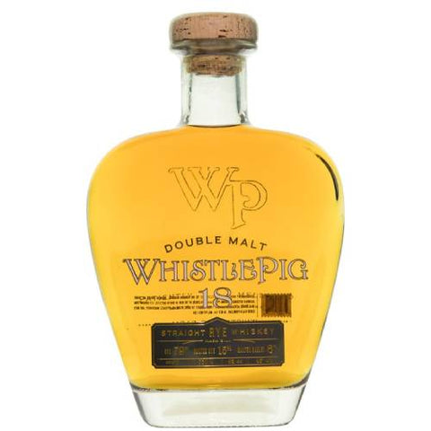 WhistlePig Double Malt Rye 18 Year Old - 750ML