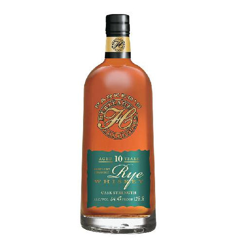 2023 Parker’s Heritage 10 Year Old Cask Strength Rye Whiskey 750ML