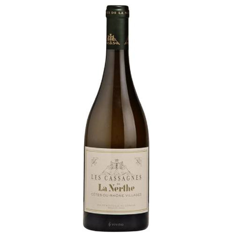 Chateau La Nerthe Les Cassagnes Cotes Du Rhone Blanc - 750ML