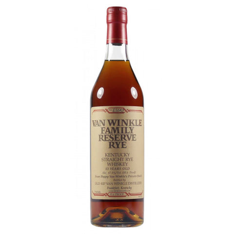 Pappy Van Winkle’s Family Reserve 13 Year Old Kentucky Straight Rye Whiskey - 750ML