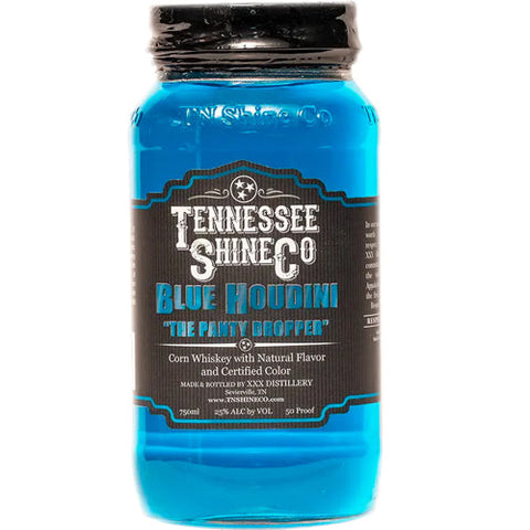 Tennessee Shine Blue Houdini Moonshine - 750ml