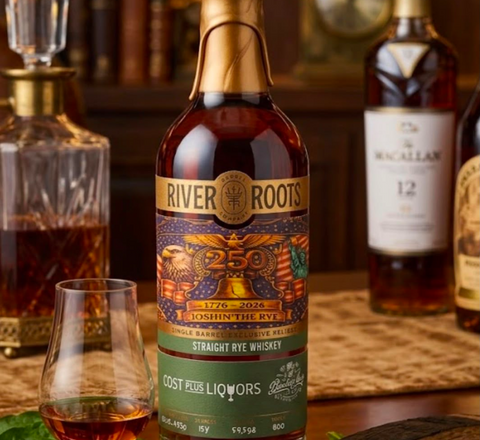 River Roots Single Barrel Straight Rye Whiskey