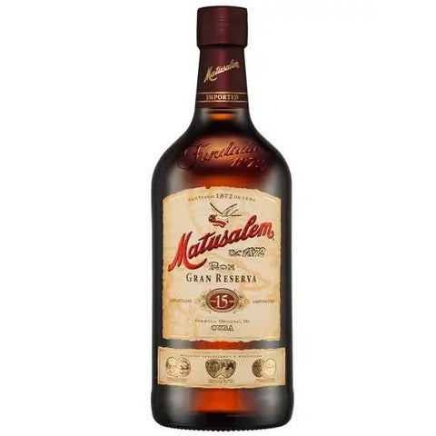 Matusalem 15 Year Old Gran Reserva Rum - 750ML