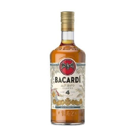 Bacardi Anejo Cuatro 4 Yr - 750ML