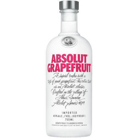 Absolut Grapefruit Vodka - 750ML