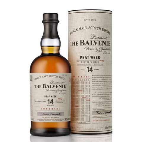 The Balvenie The Week Of Peat 14-Year-Old Single Malt Scotch Whisky 750ML