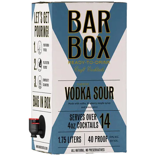 BarBox Blueberry Vodka Sour NV - 1.75L