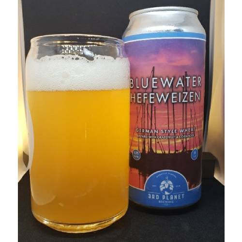 Bluewater hefeweizen CANS 3rd Planet Brewing 4pack