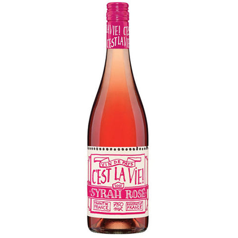 C Estate La Vie Vdp Syrah Rose 750ML