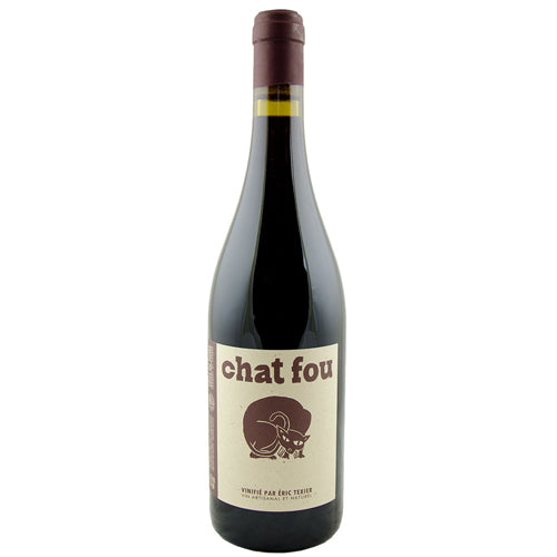 Eric Texier Cotes du Rhone Rouge Chat Fou 2021 - 750ML