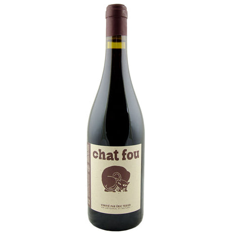 Eric Texier Cotes du Rhone Rouge Chat Fou 2021 - 750ML