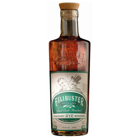 Filibuster Straight Rye Whiskey Dual Cask Finished NV - 750ML