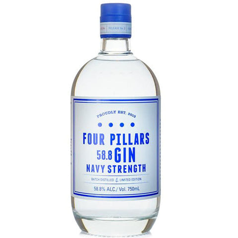 Four Pillars Navy Strength Gin N/v 117.6 Pf - 750ml