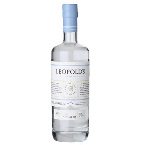 Leopold Bros Summer Gin N/v - 750ML