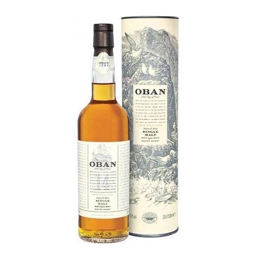 Oban Single Malt 14 Year Single Malt Scotch Whiskey - 750ML