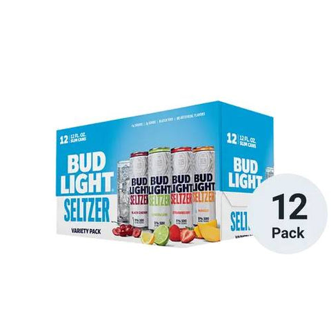 Bud Light Seltzer Variety 12 Pack , 12 Ounce Can