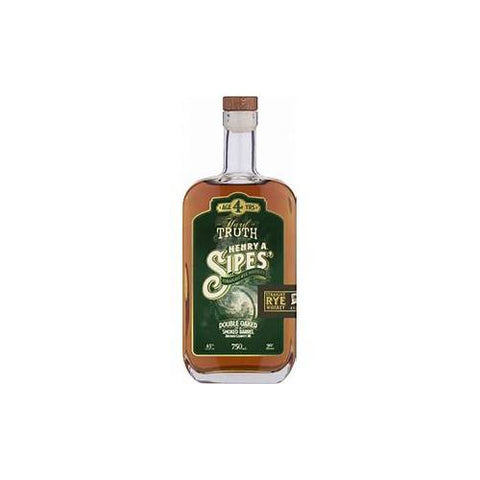 Henry Sipes Double Oaked Smoked Barrel Rye - 750ML