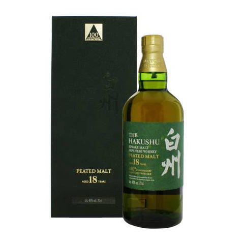 The Hakushu 18 Year Peated Malt 100th Anniversary Limited Edition 750ML