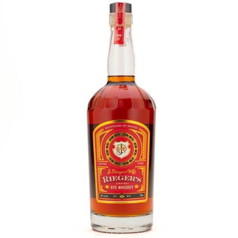 Riegers Bib Straight Rye 118PF NV - 750ML