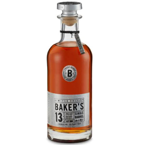 Baker's Single Barrel Bourbon 13 Year Old Limited Edition Bourbon Whiskey - 750ML