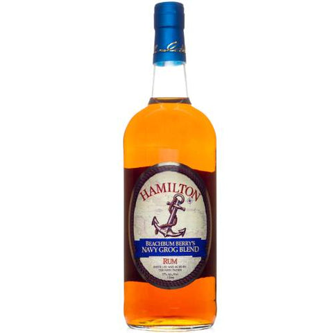 Hamilton Navy Grog Blend Rum - 1.0L