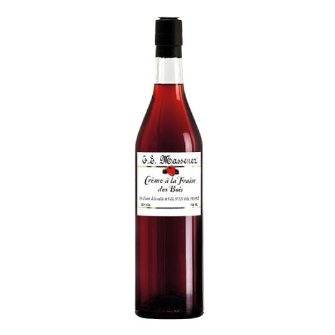 G. E. Massenez - Crème à la Fraise des Bois Wild Strawberry - 750ML