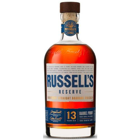 Russell's Reserve 13 Year Old Barrel Proof Bourbon Whiskey-750ML